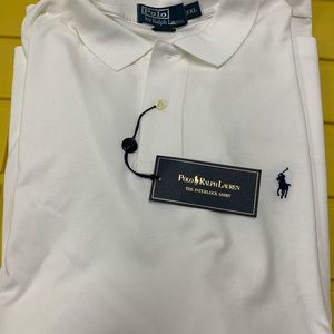 Brand New Interlock White Polo